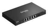 TP-Link ES206XPP-M2 network switch Managed L2 2.5G Ethernet (100/1000/2500) Power over Ethernet (PoE) Desktop/Wall-Mounting Black
