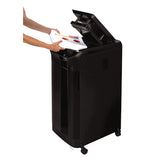 Fellowes 550C paper shredder Micro-cut shredding 22.8 cm Black