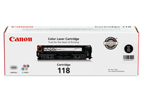 Canon Cartridge 118 Black toner cartridge Original Black, Cyan, Magenta, Yellow