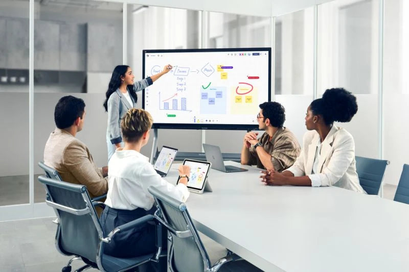 Viewsonic IFP6563-1C interactive whiteboard 165.1 cm (65") 3840 x 2160 pixels Touchscreen Black