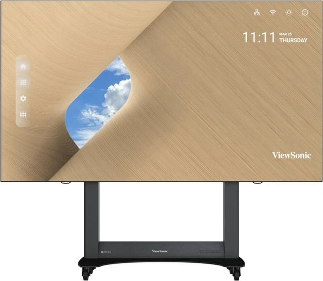 Viewsonic LDS138-151 Signage Display Digital signage flat panel 3.51 m (138") LED Wi-Fi 600 cd/m² Full HD Black