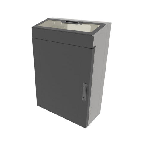Middle Atlantic VWM Door with Plexi Access Fits 42" High x 10" Deep - Black