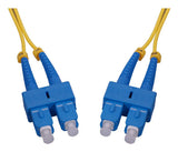 Intellinet 760874 InfiniBand/fibre optic cable 10 m SC SMF Yellow