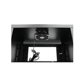 StarTech.com 2-Post 6U Wall Mount Network Cabinet with Acrylic Door, 19" Wall-Mounted Server Rack for Data / AV / Electronics / Computer Equipment, Small Vented Rack Enclosure