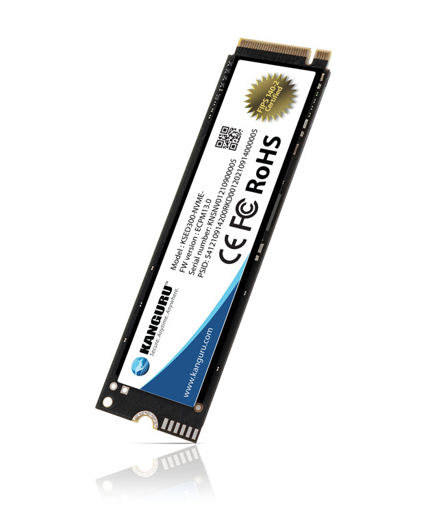 iStorage Kanguru Defender SED300 Hardware-Based Self-Encrypting Internal SSD 1 TB|FIPS 140-2 Certified | M.2 2280 Internal | PCI Express NVMe (PCI Express NVMe 4.0 x4) | TAA Compliant