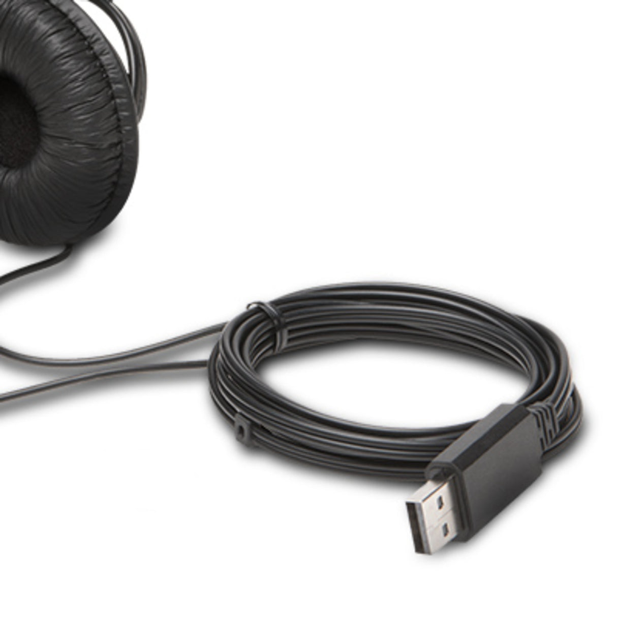 Kensington K97600WW headphones/headset Wired Head-band Music USB Type-A Black