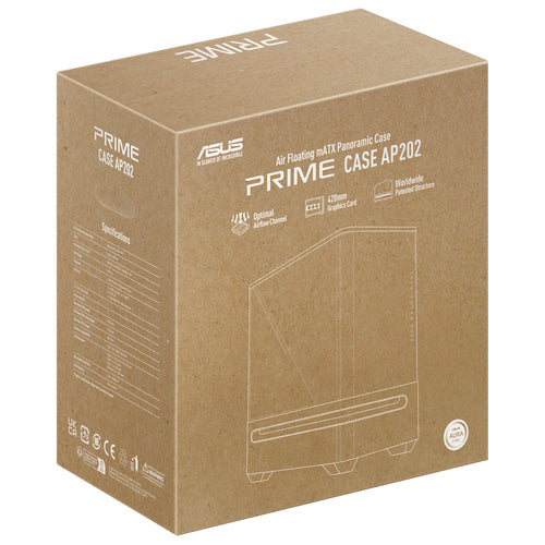 ASUS PRIME AP202 ARGB Mini Tower Black
