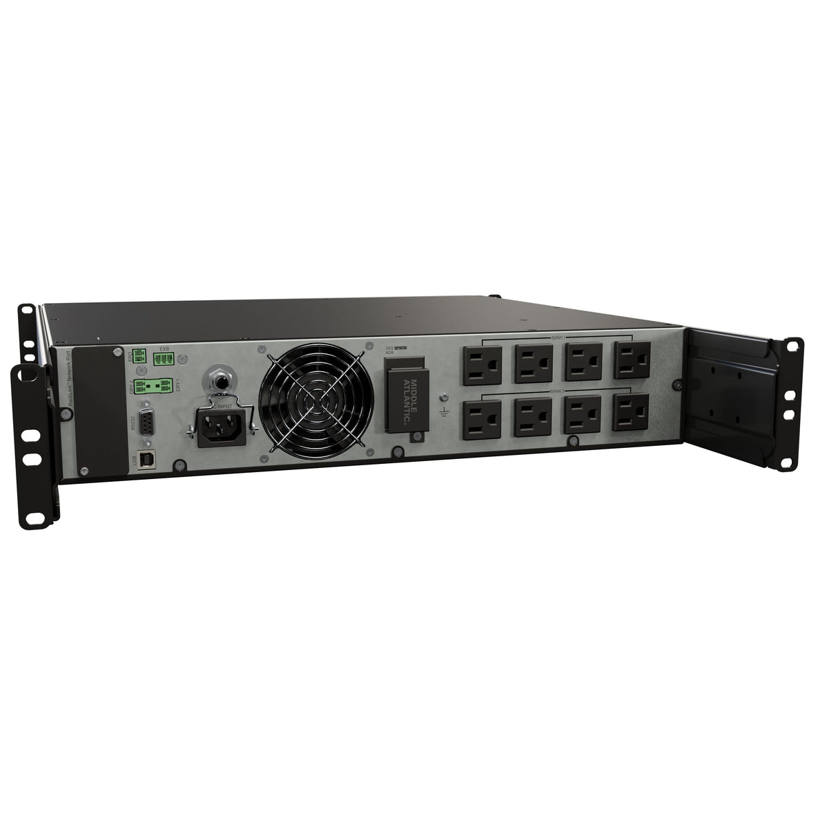 Middle Atlantic NEXSYSTM 1000VA, 15 Amp UPS Backup Power System, Bank Outlet Control