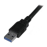 StarTech.com 6 ft Black SuperSpeed USB 3.0 (5Gbps) Cable A to A - M/M