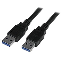 StarTech.com 6 ft Black SuperSpeed USB 3.0 (5Gbps) Cable A to A - M/M