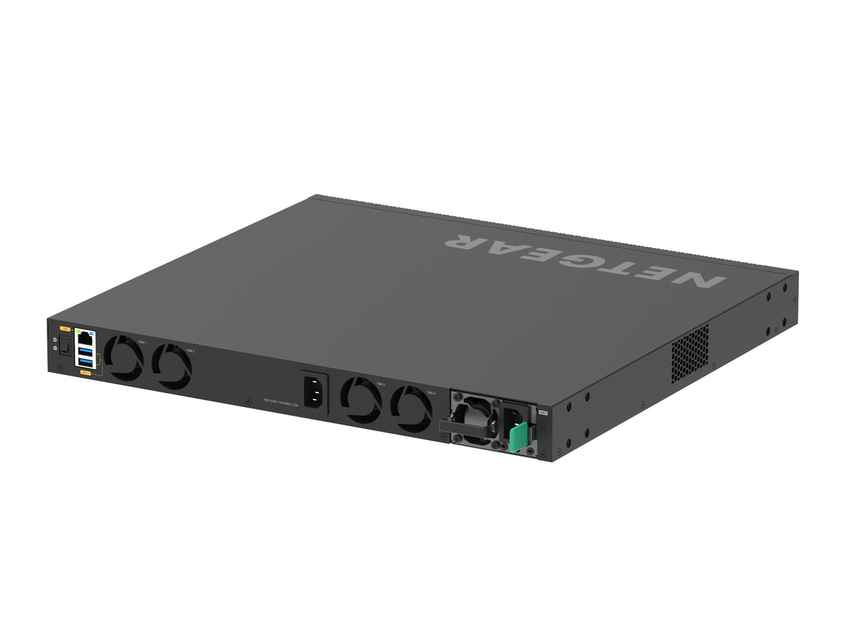 NETGEAR XSM4328CV Managed L3 10G Ethernet (100/1000/10000) Power over Ethernet (PoE) 1U Black