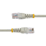 StarTech.com Cat5e Patch Cable with Molded RJ45 Connectors - 15 ft. - Gray