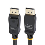 StarTech.com 10ft (3m) VESA Certified DisplayPort Cable - 10 Pack - DisplayPort 1.2 Cord with Latches, 4K 60Hz UHD, DP to DP Cable for Monitor, Latching DP Connectors