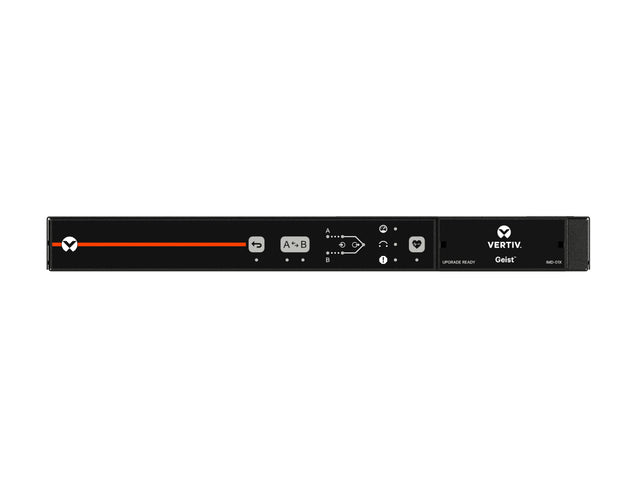 Vertiv Geist AN01X1R0-10S203-2ST5ST5A011-D power distribution unit (PDU) 10 AC outlet(s) 0U Black