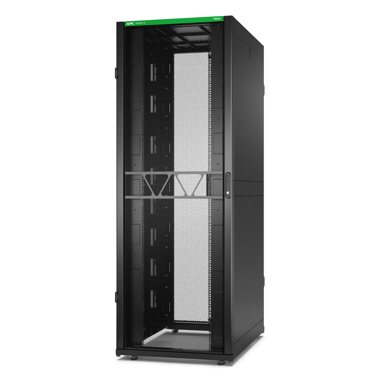 APC NetShelter SX Server Rack Gen 2, 48U, 2258H x 800W x 1200D mm, with Sides, Black