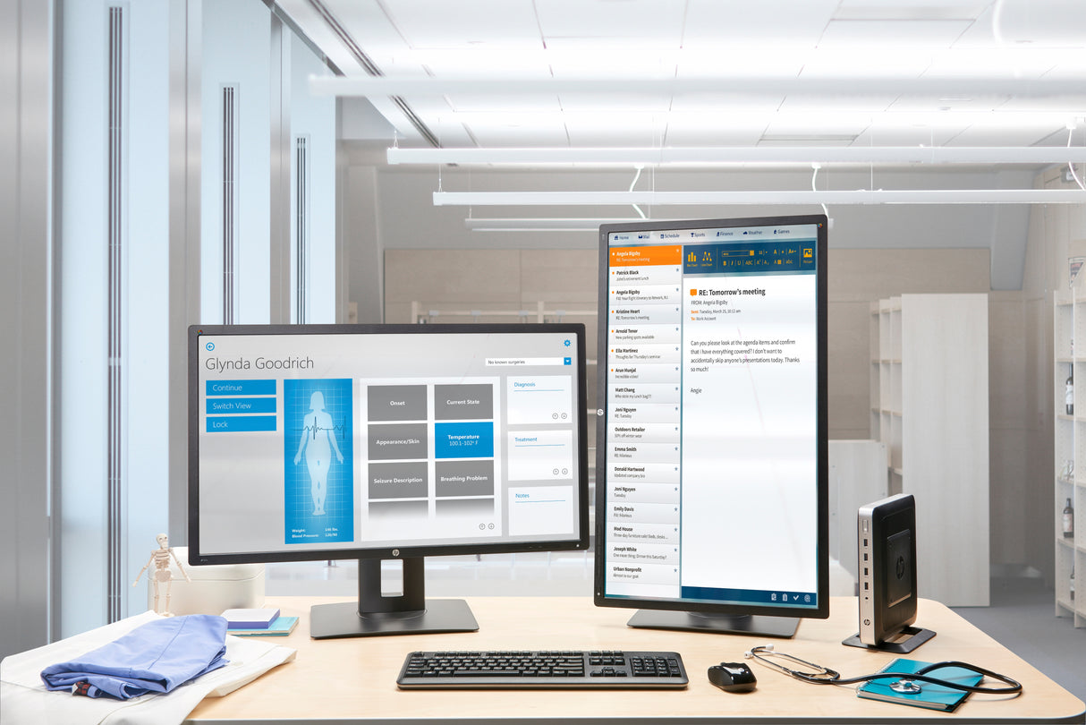 HP t630 2 GHz Windows 10 IoT Enterprise 1.52 kg Silver GX-420GI