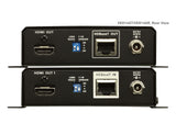 ATEN VE814A AV extender AV transmitter & receiver Black