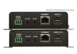ATEN VE814A AV extender AV transmitter & receiver Black