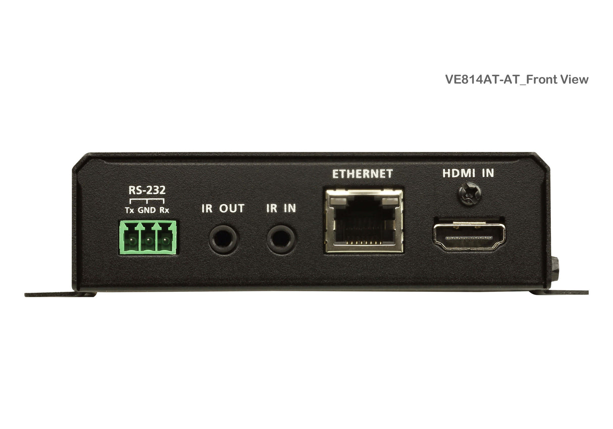 ATEN VE814AT AV extender AV transmitter Black
