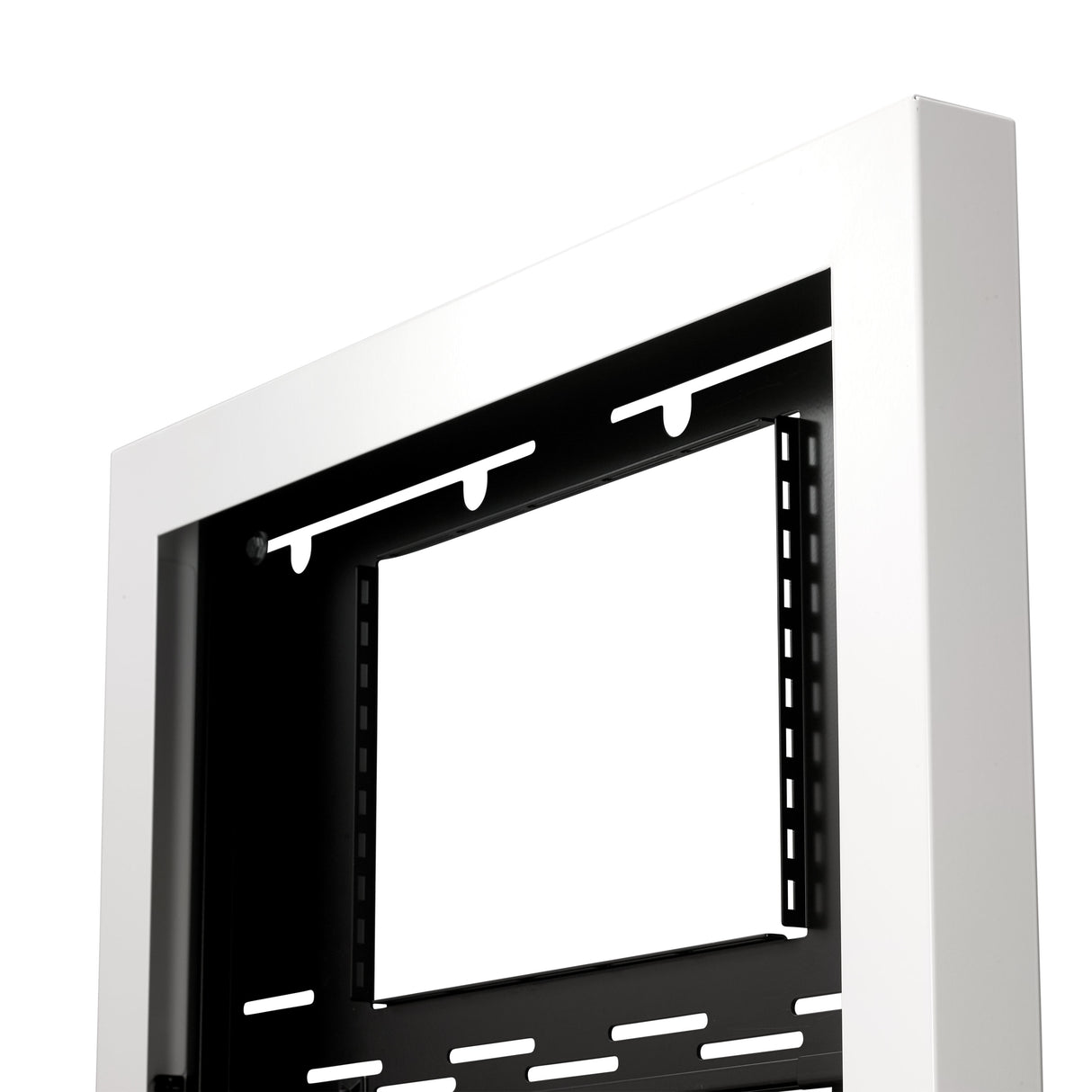 Chief ImpactTM On-Wall Kiosk - Portrait 55 Inch Black
