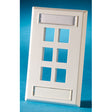 Legrand KSFP6 wall plate/switch cover White