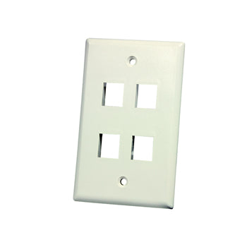 Legrand KSFPR4 wall plate/switch cover White