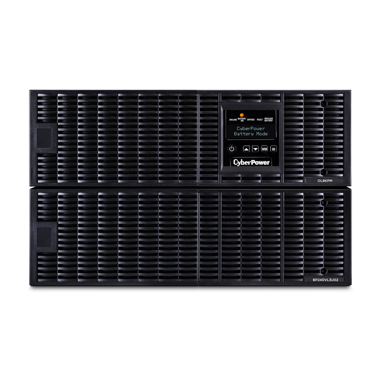 CyberPower OL8KRT uninterruptible power supply (UPS) Double-conversion (Online) 8 kVA 8000 W 4 AC outlet(s)