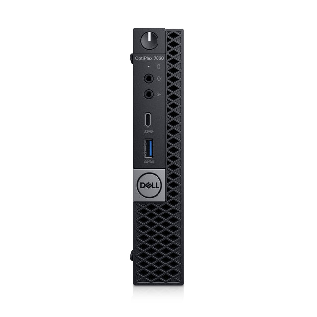 DELL OptiPlex 7060 Intel® Core™ i5 i5-8500T 8 GB DDR4-SDRAM 256 GB SSD Windows 10 Pro Mini PC Black