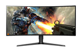 LG 34GK950G-B computer monitor 86.4 cm (34") 3440 x 1440 pixels UltraWide Quad HD LED Black, Red