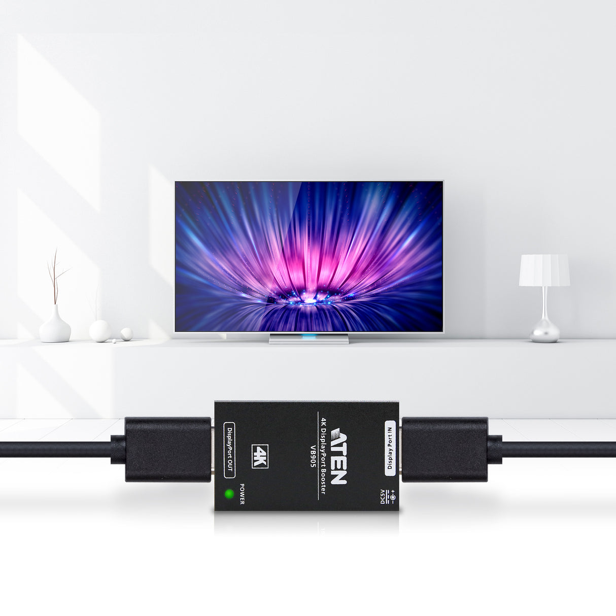 ATEN VB905 AV extender AV repeater Black