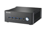 Shuttle Nano PC NA10H7, AMD Ryzen™ 7-8845HS APU, Radeon780M , 2xHDMI, 2xUSB-C 4.0(DP), 2x2.5Gbit LAN, 24/7 permanent operation, incl. VESA