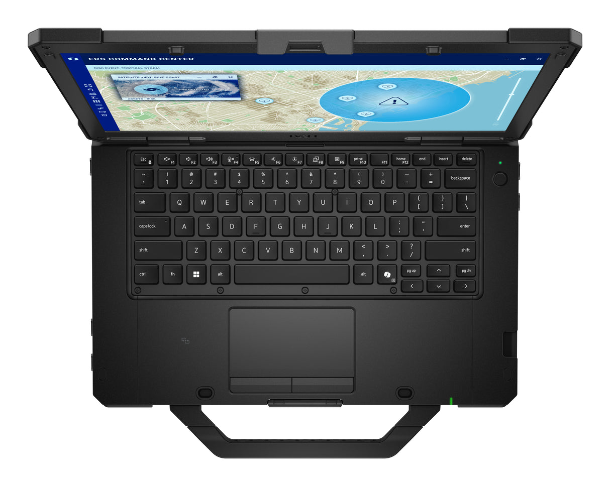 DELL Pro Rugged 14 RB14250 Intel Core Ultra 5 135U Laptop 35.6 cm (14") Touchscreen Full HD 16 GB DDR5-SDRAM 512 GB SSD Wi-Fi 6E (802.11ax) Windows 11 Pro Black US English
