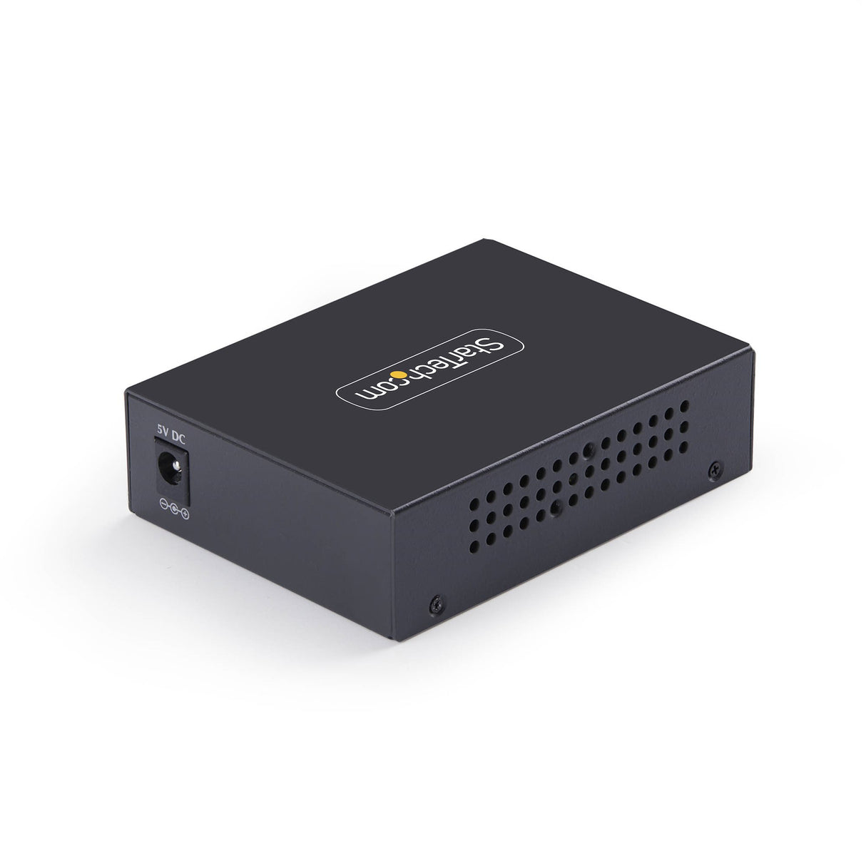 StarTech.com 10GbE Multi-Gigabit Open SFP+ Fiber Media Converter, Standalone 10 Gigabit Ethernet RJ-45 to 10GBASE-X SFP+, Single-Mode / Multi-Mode, 16K Jumbo Frames - TAA