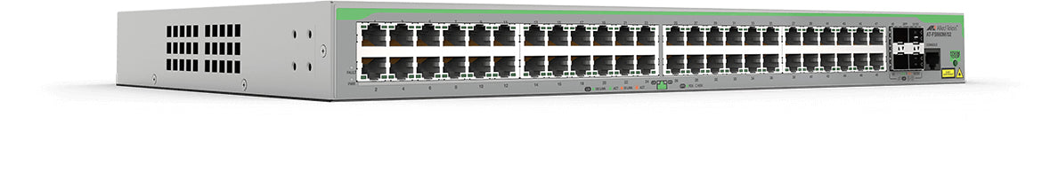 Allied Telesis AT-FS980M/52-10 network switch Managed L3 Fast Ethernet (10/100) 1U Grey