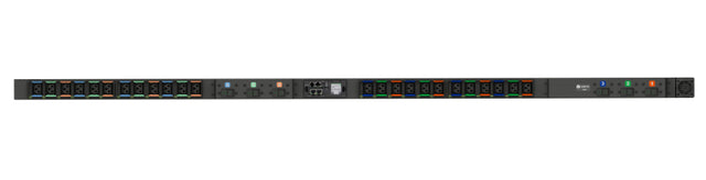 Vertiv DUR5MGB1-24CF17-2S02A9K00-S-A power distribution unit (PDU) 24 AC outlet(s) Black