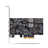 StarTech.com 5-Port USB PCIe Card, USB 3.2 10Gbps, PCI Express Card with 4x USB-C Ports, 1x USB-A Internal Port, USB PCIe Controller Card, Windows/macOS/Linux