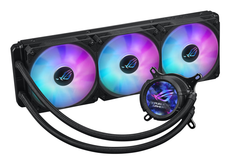 ASUS ROG STRIX LC III 360 ARGB LCD Processor All-in-one liquid cooler 12 cm Black 1 pc(s)