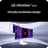 LG 34GS95QE-W computer monitor 86.1 cm (33.9") 3440 x 1440 pixels UltraWide Quad HD OLED White