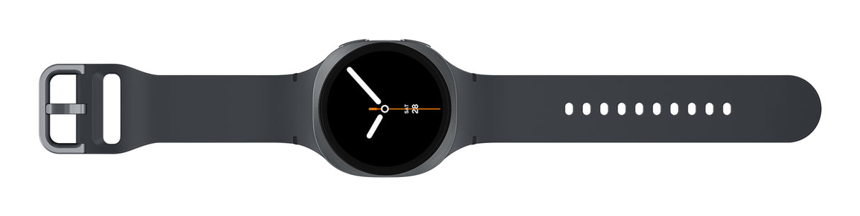 Samsung Galaxy Watch8 3.3 cm (1.3") AMOLED 40 mm Digital 438 x 438 pixels Touchscreen 4G Graphite Wi-Fi GPS (satellite)