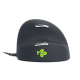 R-Go Tools Ergonomic mouse R-Go HE Break with break software, large (hand size ≥ 185 mm), right-handed, Wired, black