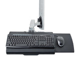 StarTech.com Wall Mount Workstation, VESA Mount For 32" Monitor (22lb/10kg), Fully Articulating Monitor Mount & Keyboard Tray - TAA