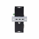 StarTech.com 2-Port Serial to Ethernet Adapter, IP Serial Device Server For Remote RS232 Devices, Wall/DIN Rail Mountable, Metal Housing, RJ45 LAN to DB9 Serial Converter, TAA