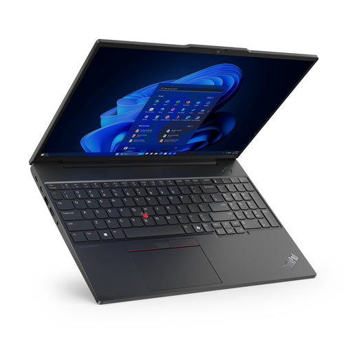Lenovo ThinkPad E16 Gen 2 (AMD) AMD Ryzen™ 7 7735U Laptop 40.6 cm (16") WUXGA 16 GB DDR5-SDRAM 512 GB SSD Wi-Fi 6E (802.11ax) Windows 11 Pro Black English