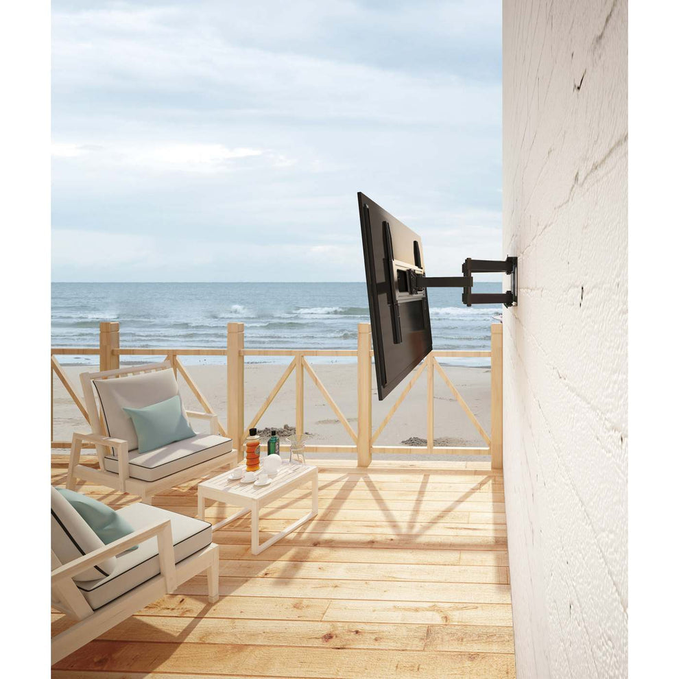Manhattan Outdoor Wall Mount for TV & Monitors (Full Motion), For screens 37" to 65", VESA compatibility: all between 200x200mm to 600x400mm - check the dimensions of the four mounting holes on back of screen to ensure it fits, Max 50kg...