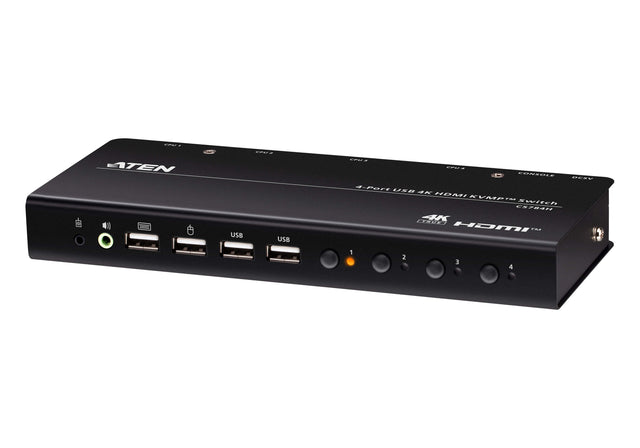 ATEN 4-Port USB 4K HDMI KVMP™ Switch