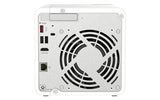 QNAP TS-462-4G NAS Tower Intel® Celeron® N4505 4 GB DDR4 0 TB QNAP QTS White