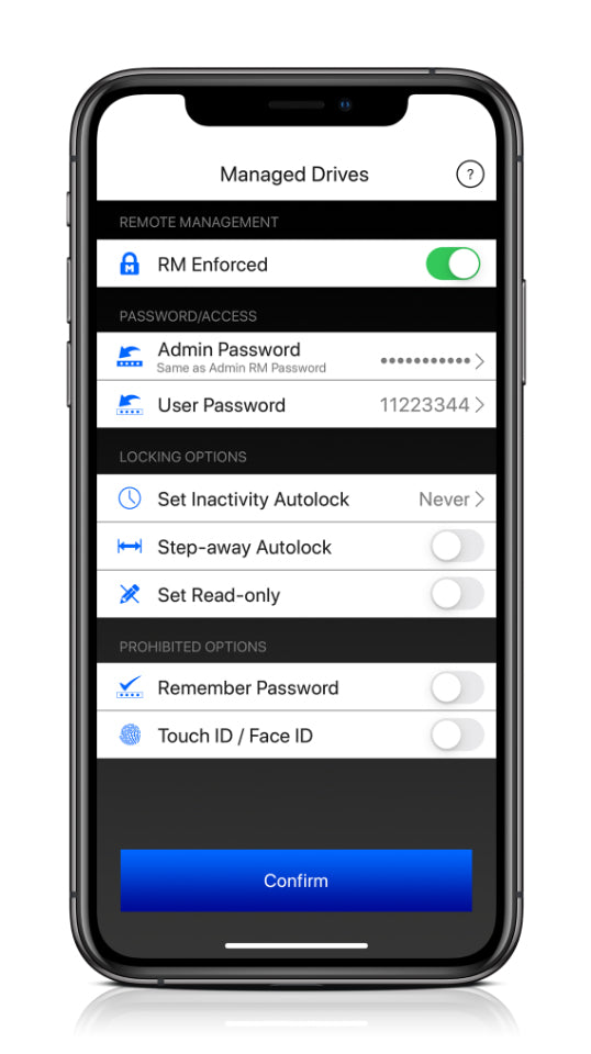 iStorage datAshur BT 32 GB | Encrypted Secure Flash Drive | Unlock via Smartphone Using Bluetooth | FIPS 140-2 Level 3 Certified | Remote Management Ready