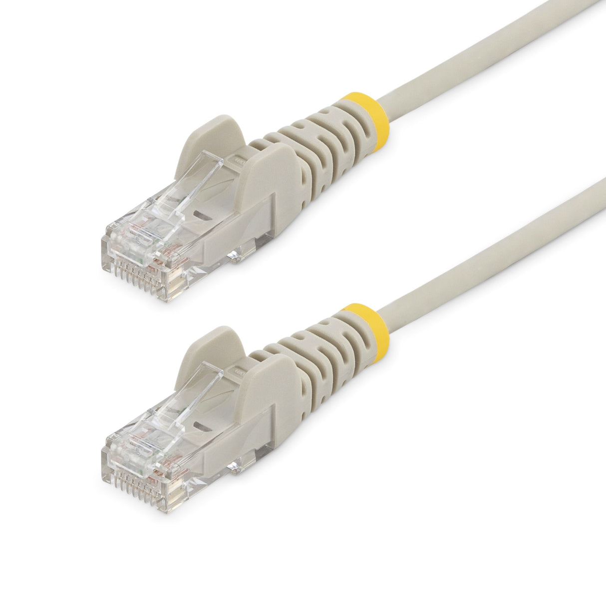 StarTech.com 1 ft. CAT6 Ethernet Cable - Slim - Snagless RJ45 Connectors - Gray