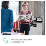 HP LaserJet Enterprise Flow LaserJet Enterprise M635z Multifunction Black and white Printer, Ethernet Only; Copier, Scanner