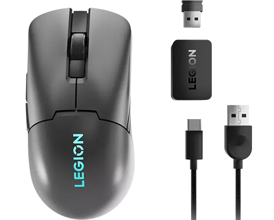 Lenovo M600s mouse Gaming Ambidextrous RF Wireless + Bluetooth + USB Type-C Optical 19000 DPI